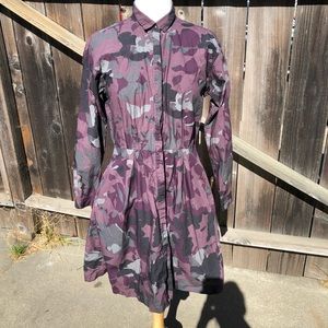 Camo print dress